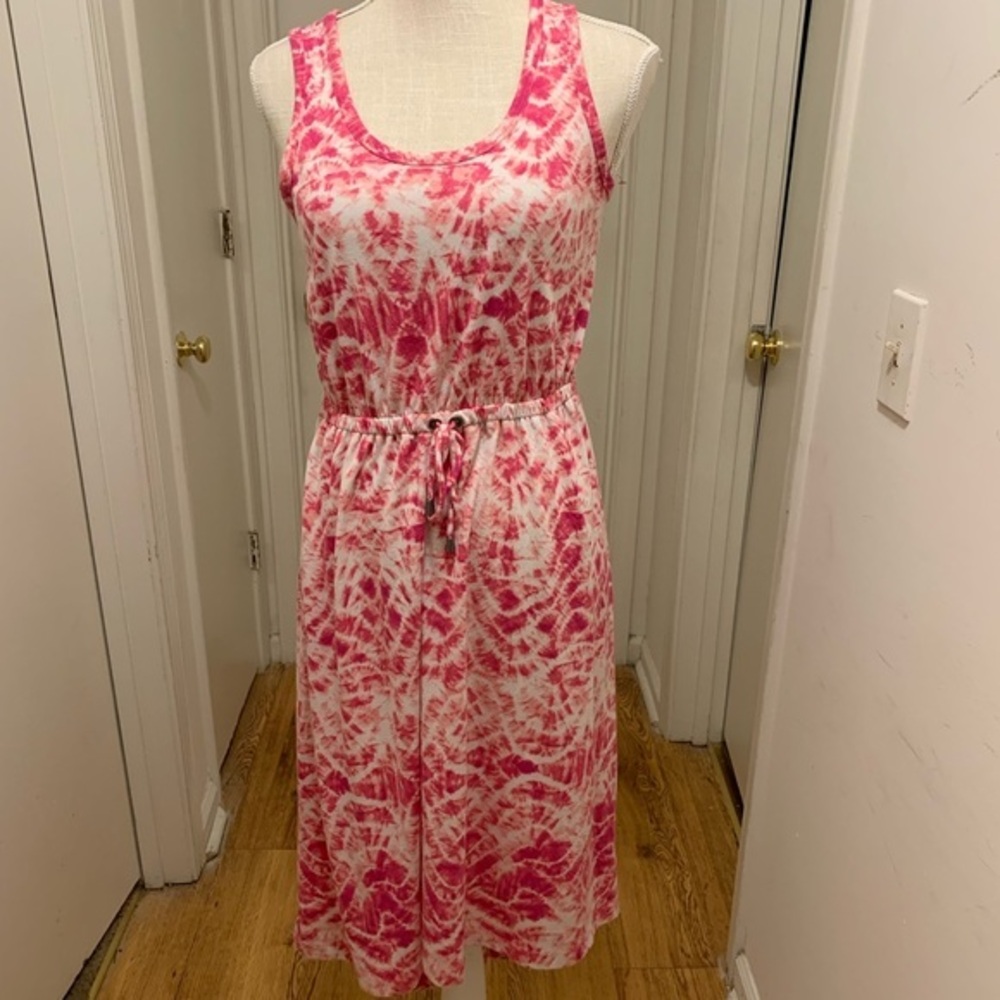 Sonoma tie and die dress Small
